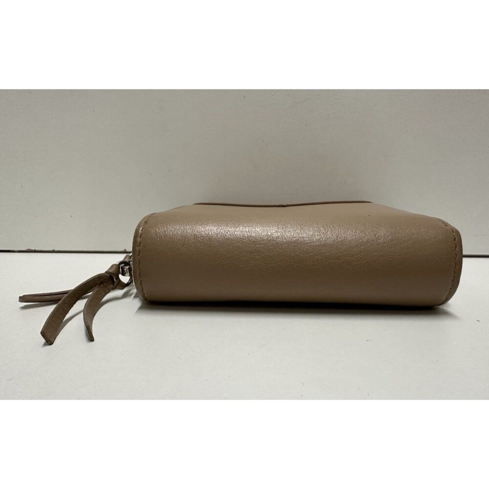 Balenciaga tan leather zipper all around wallet - Picture 3 of 16